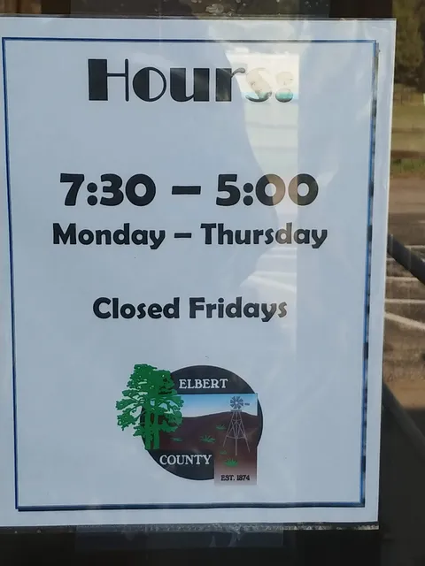 Elbert County Motor Vehicle Department