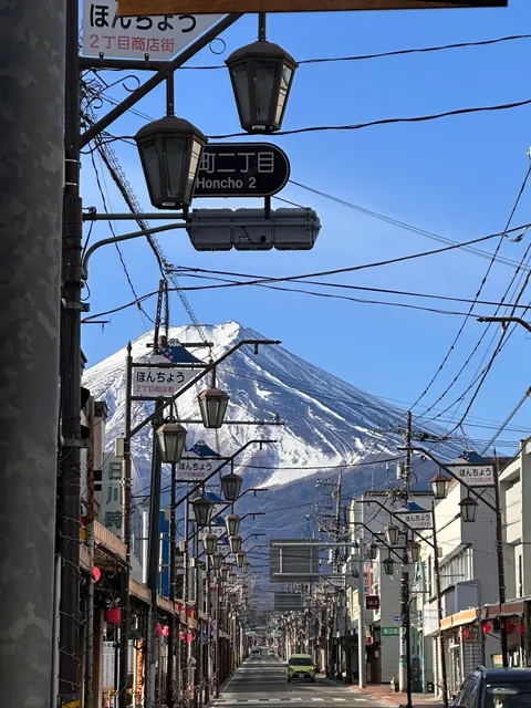 Honcho Street (Mt Fuji View)