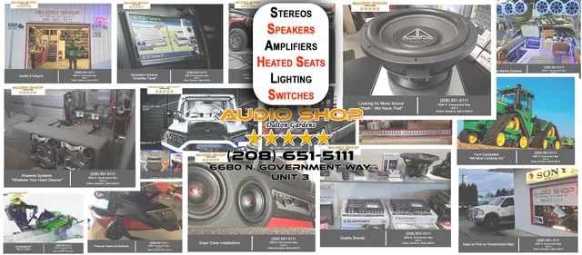 The Audio Shop & Heated Seat Shop - CDA