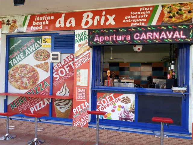 Italian beach food "da Brix"