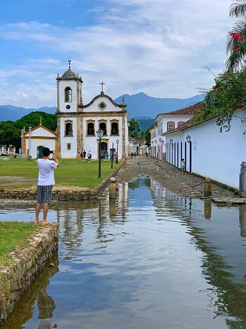 Casa pé na areia - Paraty