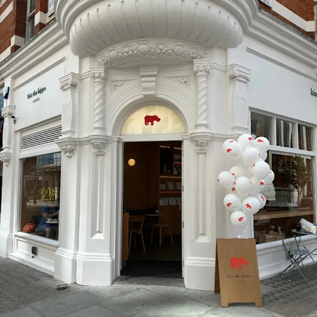 Kiss the Hippo Coffee Fitzrovia Corner
