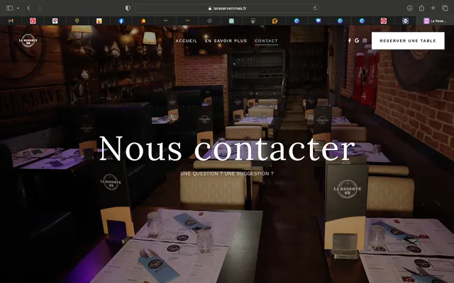 Restaurant La Réserve - Bar Musical