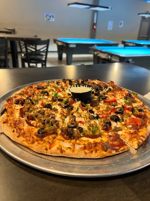 Scratch Pizza and billiards