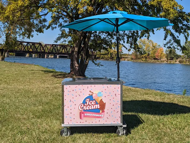 Stay Frosty Ice Cream Cart