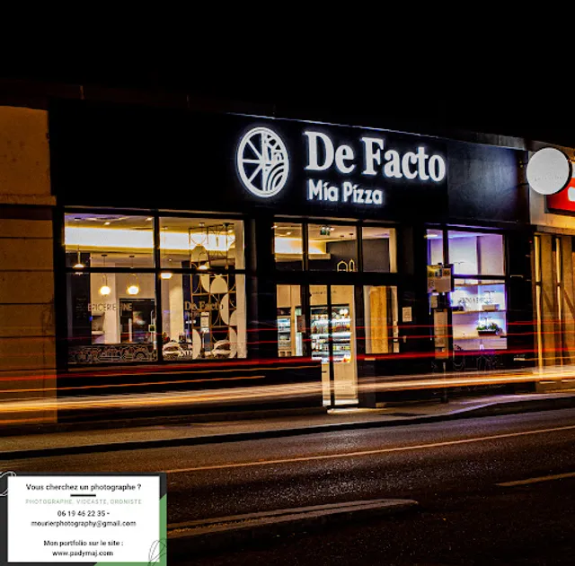 DE FACTO Mia Pizza A Emporter- Sur Place - En livraison - 7j7 - Midi & Soir