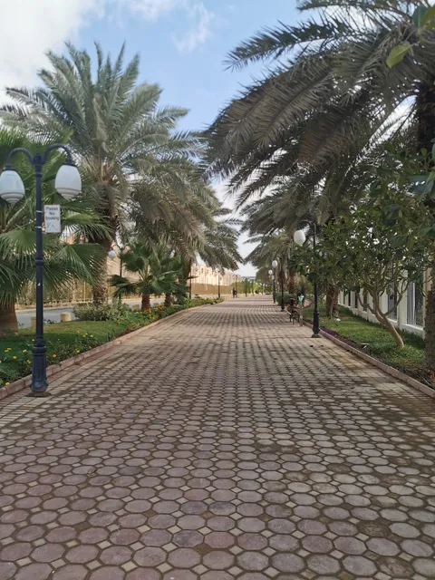 Flower Path - King Abdullah Walkway
