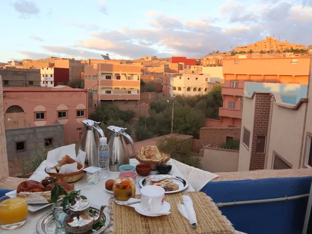 Riad rooftop atlas dades