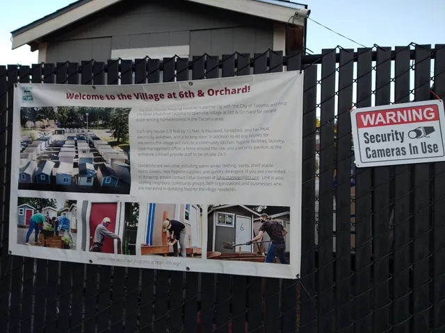 Tiny House Village at 6th and Orchard