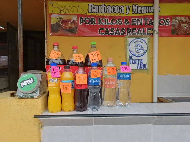 MENUDO, BARBACOA Y TACOS DE GUISOS. CASAS REALES