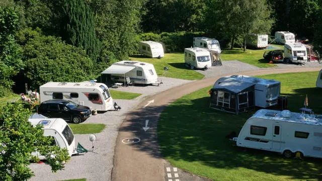 Battle Normanhurst Court Caravan and Motorhome Club Campsite