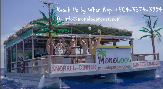 Mono Loco Tours Roatan Honduras - Best Snorkelling Roatan, and Roatan Catamaran Adventures