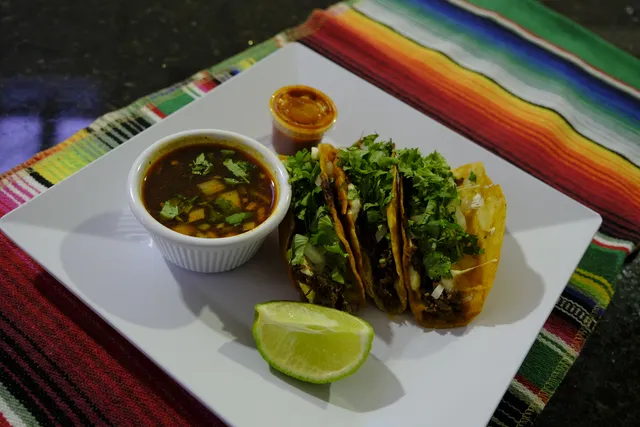 Tasty birria tacos