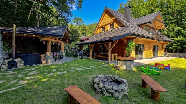 Chata na Skarpie - SPA i widok na Skrzyczne