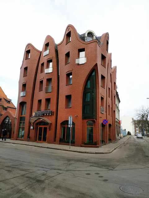 Old Town by Motlawa River