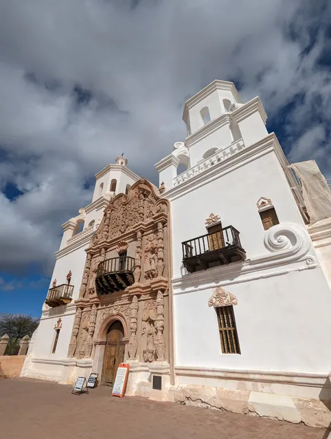 St. Xavier del Bac Catholic Church. (White Dove In Desert)