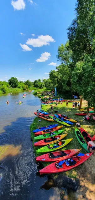 Przystań nad Wkrą KAJA-SOBIESKI, wypożyczalnia kajaków
