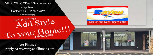 Rayon All in one, Appliance Super Store