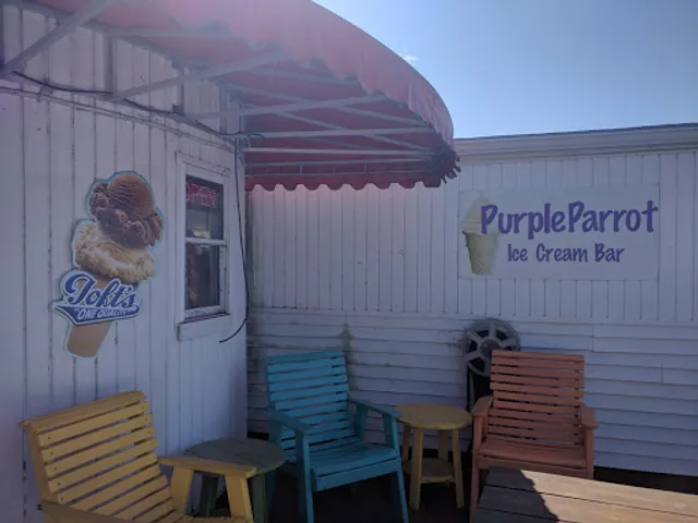 Purple Parrot Ice Cream Bar