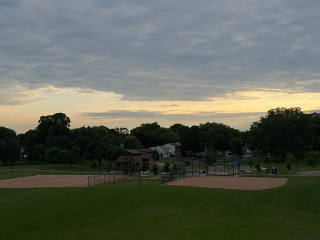 Keyes Park sled hill and ice skating rink