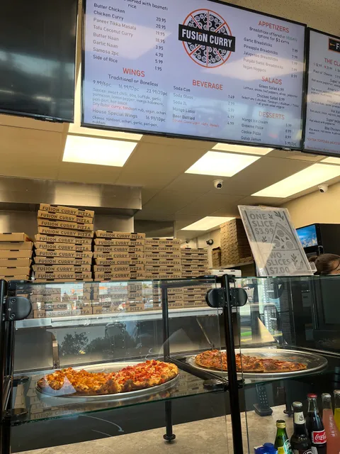 Fusion Curry Pizza