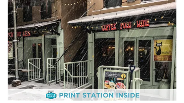 PrintWithMe Print Kiosk at Black Cat LES