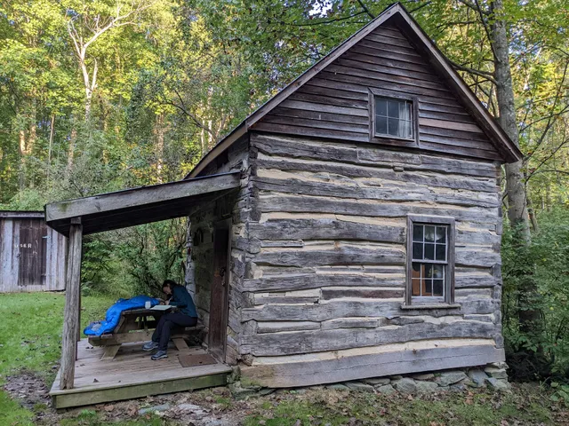 Olive Green PATC Cabin