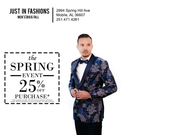 Just IN - Men's Fashions