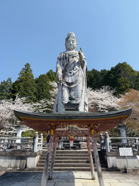 Grand Stone Statue of Avalokiteshvara brought from India