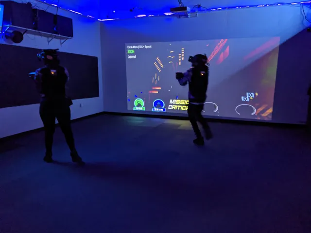 Zion Virtual Reality Family Entertainment: Free-walk VR – move around for real