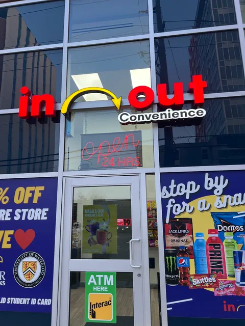 In and Out Convenience /Vape Store- Waterloo in Waterloo, Canada -  reviews,open hours,photo spots, things to do | WanderBoat AI Trip Planner
