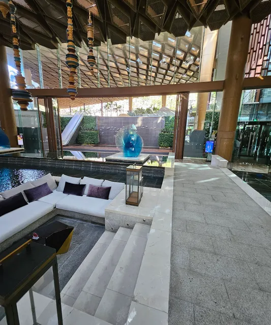 山海天大酒店沙滩吧