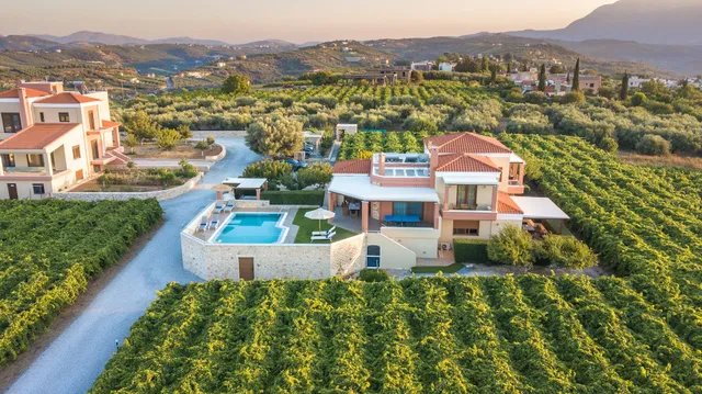 Cretan Vineyard Hill Villa 2