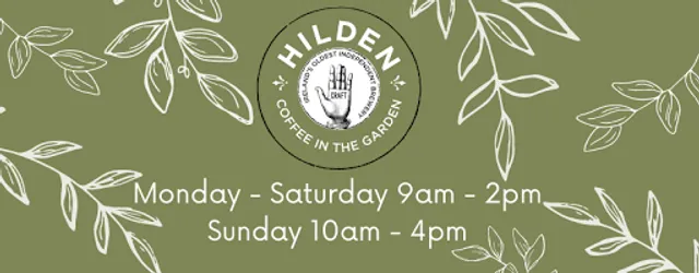 threads coffee at Hilden Brewery