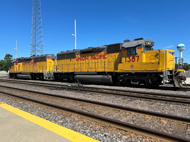 Union Pacific Villa Grove Yard