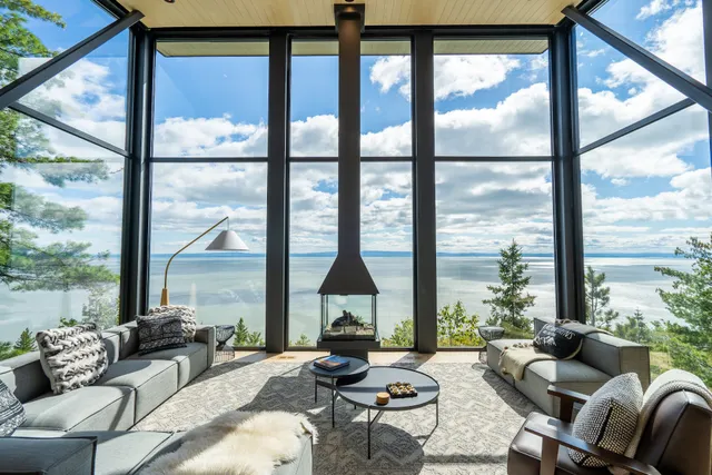 Chalet Onyx sur le fleuve