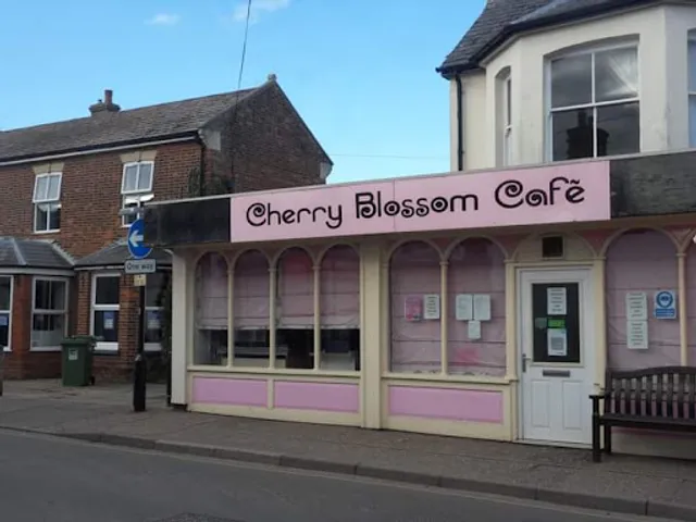 Cherry blossom cafe