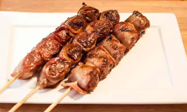 Espetinho canteiro do sabor