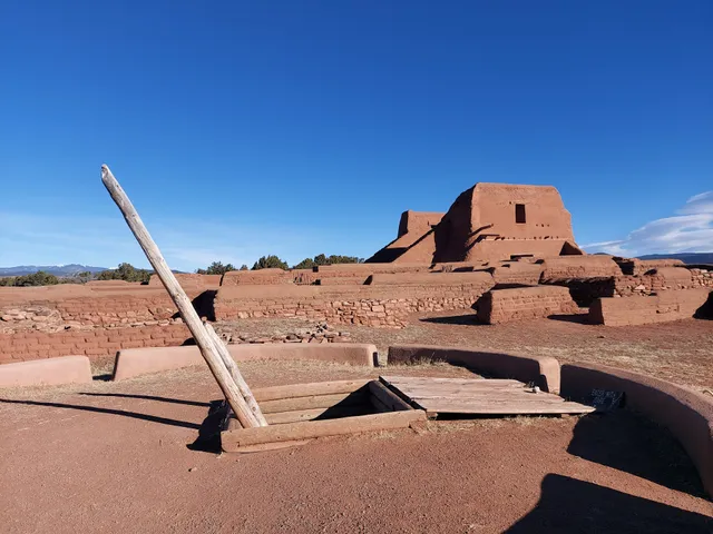 Ruins trail of Pecos