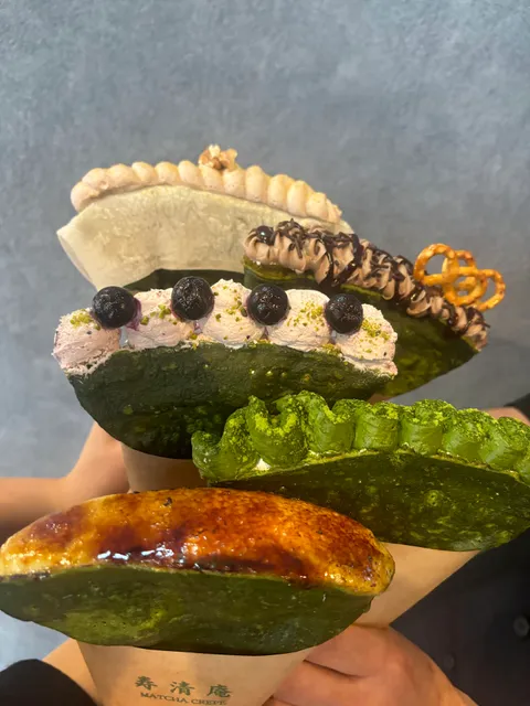 寿清庵 鎌倉 小町通り 抹茶クレープ