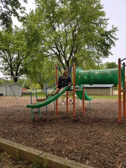 Heyworth baseball and softball diamonds