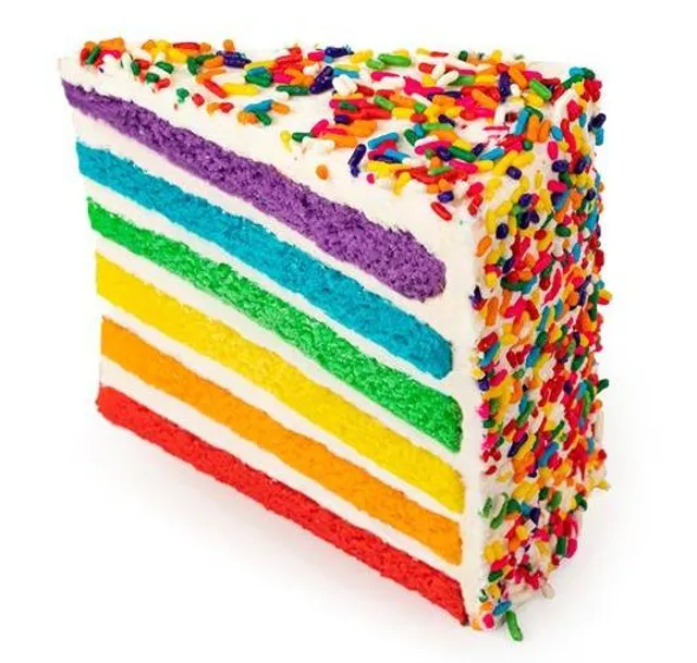 Buddy V's Cake Slice