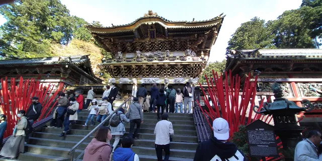 Okusha Hōtō Pagoda (Mausoleum of Tokugawa Ieyasu)