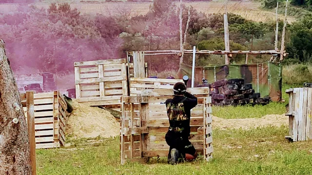 Immersion paintball vers pont du gard