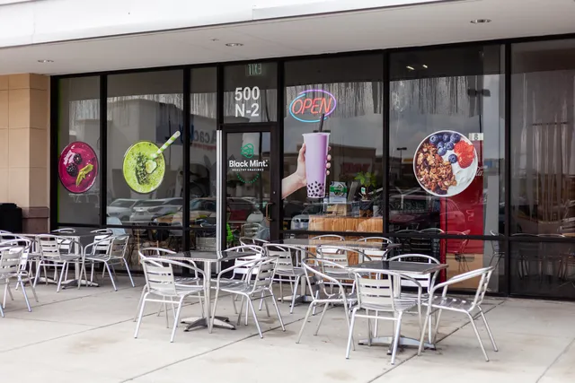 Black Mint Frozen Yogurt