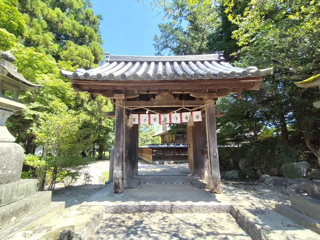 與止日女神社 西門