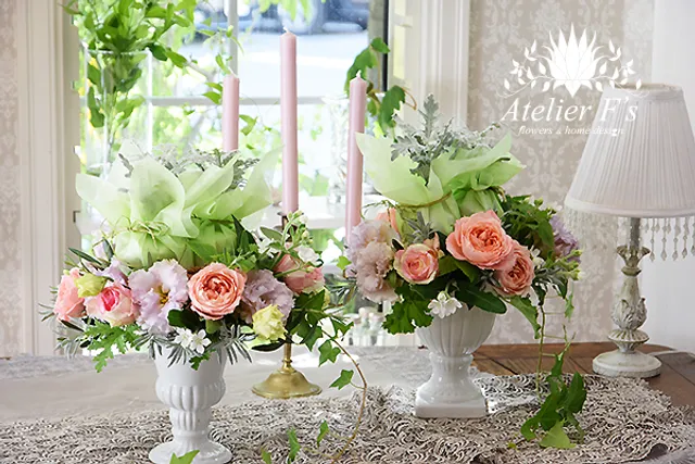 FWJイギリススタイルフラワーアレンジメント 教室&フラワーギフトショップ／アトリエフィーズ