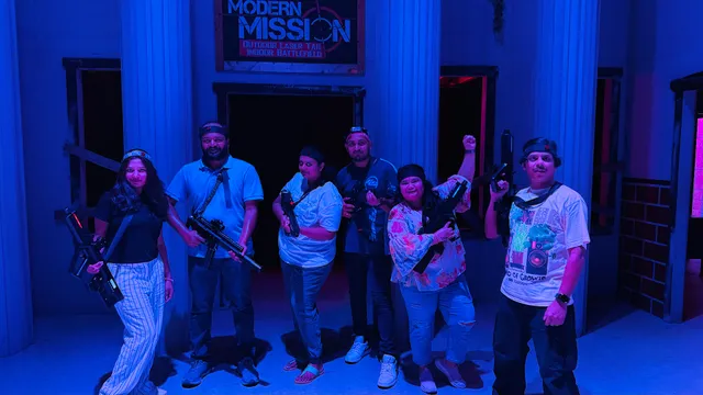 Modern Mission - Outdoor Laser Tag + Airsoft + Axe Throwing - Indoor Laser Tag