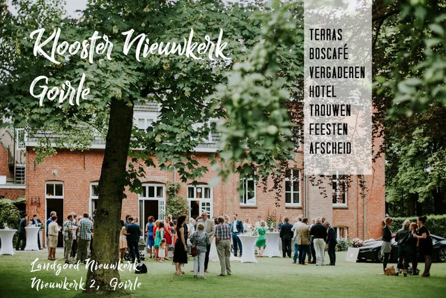 Klooster Nieuwkerk hotel restaurant trouwlocatie