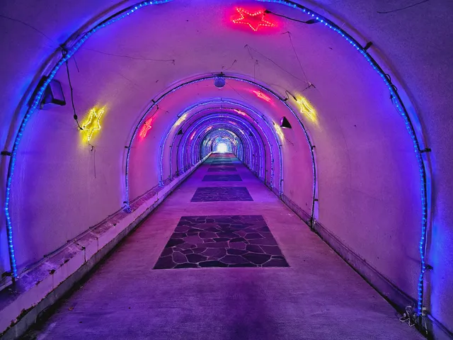 Blue Cave (Awashima Pedestrian Tunnel)